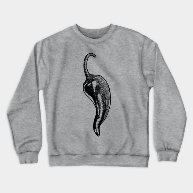 Hot pepper Crewneck Sweatshirt by senkova